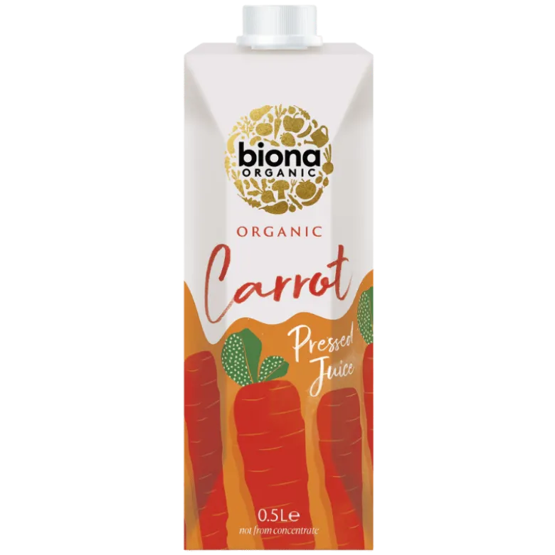 Biona Gulerodsjuice Friskpresset Ø (500 ml)