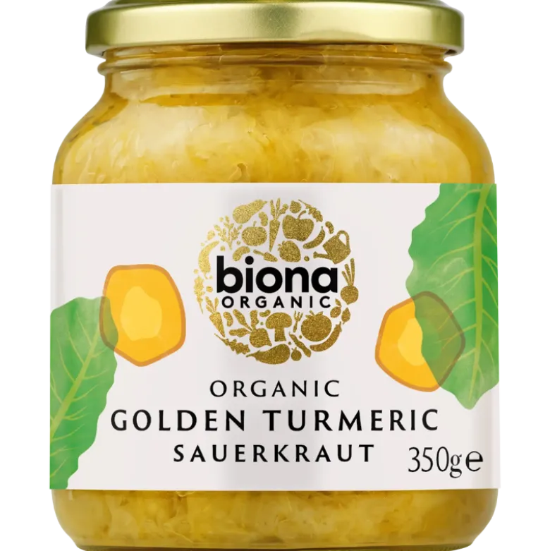 Biona Sauerkraut M. Gurkemeje Ø (350 g)