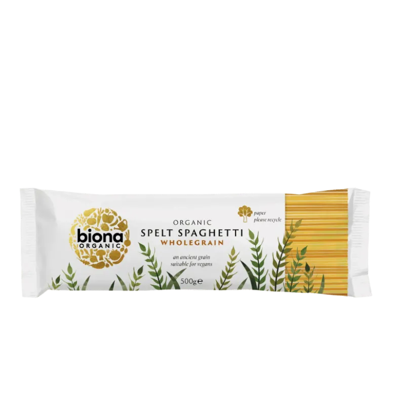 Biona Spelt Spaghetti Fuldkorn Ø (500 g)