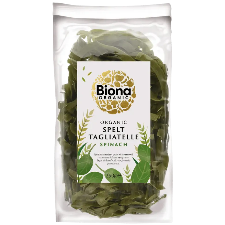 Biona Spelt Tagliatelle Spinat Ø (250 g)