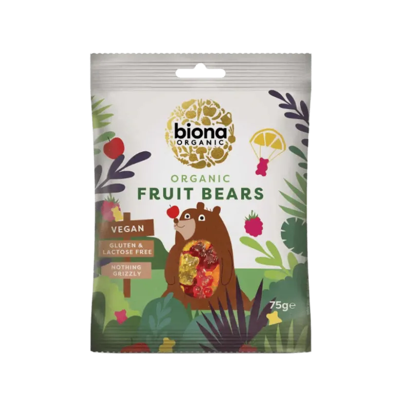 Biona Vingummi Bamser Ø (75 g)