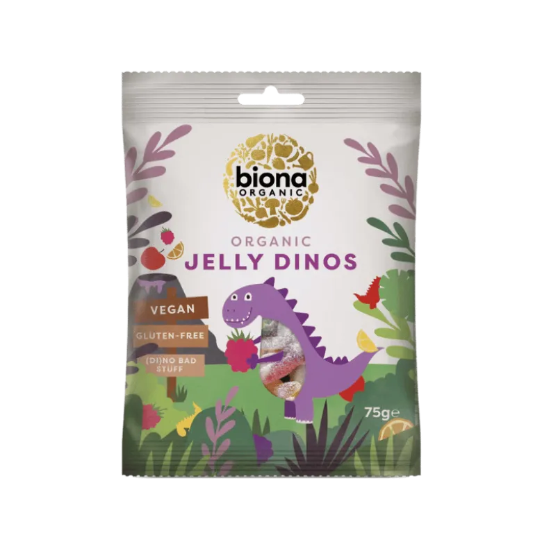 Biona Vingummi Dinosaurer Ø (75 g)