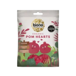 Biona Vingummi Granatæblehjerter Ø (75 g)
