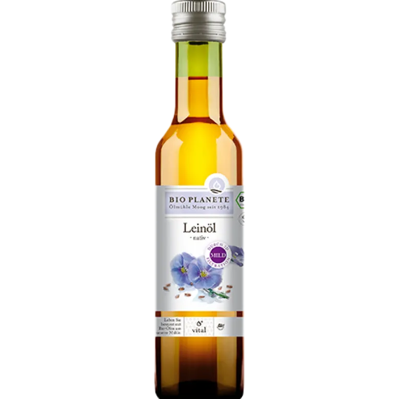 Bio Planete Hørfrøolie Vegan Ø (250 ml)