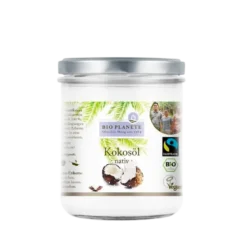 Bio Planete Økologisk Koldpresset Jomfru Kokosolie (400 ml)