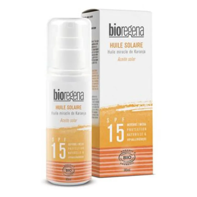 Bioregena Solbeskyttelse olie SPF15 (90 ml)