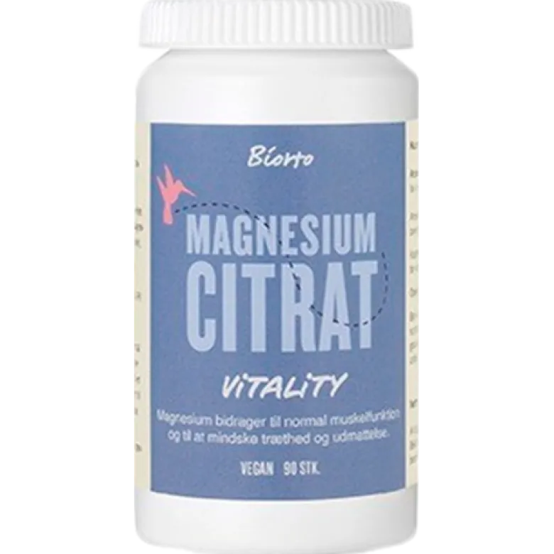 Biorto Magnesium Citrat (90 kap)