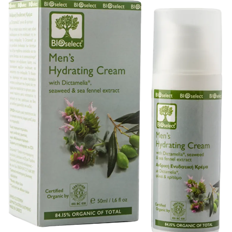 Bioselect Ansigtscreme Til Mænd (50 ml)