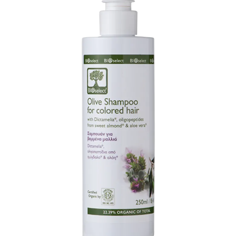Bioselect Olive Shampoo Til Farvet Hår (250 ml)