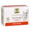 Bioselect Pure Olive Oil Soap Håndsæbe m Morgenfrue og Sheasmør (80 g)