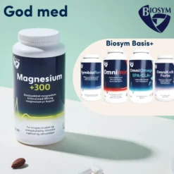 Biosym Magnesium +300 (160 kapsler)