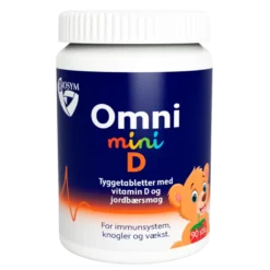 Biosym OmniMINI D (90 tyggetabs)