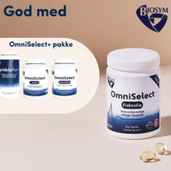 Biosym OmniSelect Fiskeolie (60 kaps)