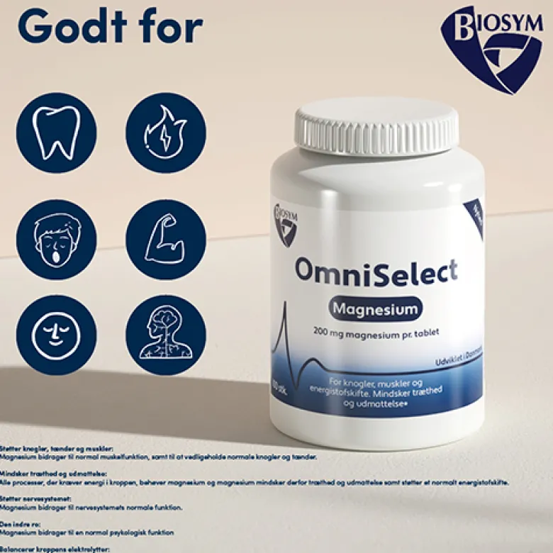 Biosym OmniSelect Magnesium (100 tabl)