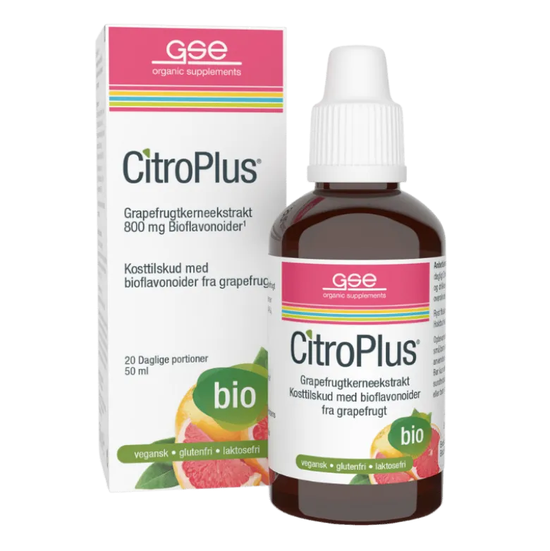 BioVita CitroPlus 800 Grapefrugtkerne ekstrakt Ø (50 ml)