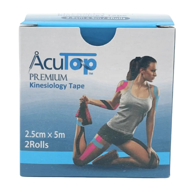 BioVita Terapeutisktape Blå 2,5 Cm x 5 M (2 stk)