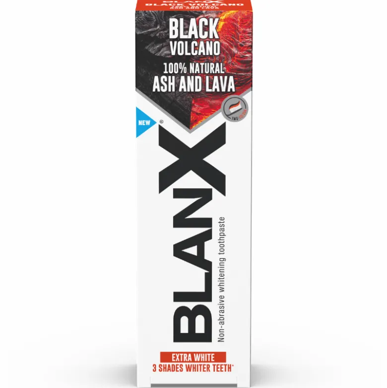 BlanX Black Volcano Tandpasta (75 ml)