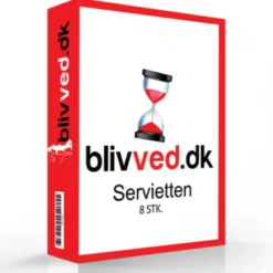 Blivved Servietten (8 stk)