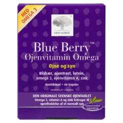 Blue Berry Omega 3 (60 Kapsler)