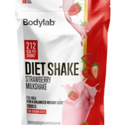 Bodylab Diet Shake Strawberry Milkshake (1000 g)