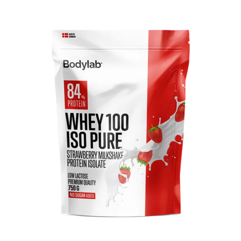 Bodylab Whey 100 ISO PURE Strawberry (750 g)