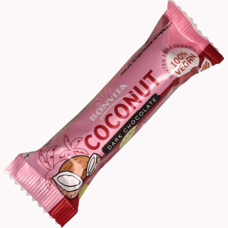 Bonvita Cocos bar m. Mørk Chokolade Ø (40 gr)