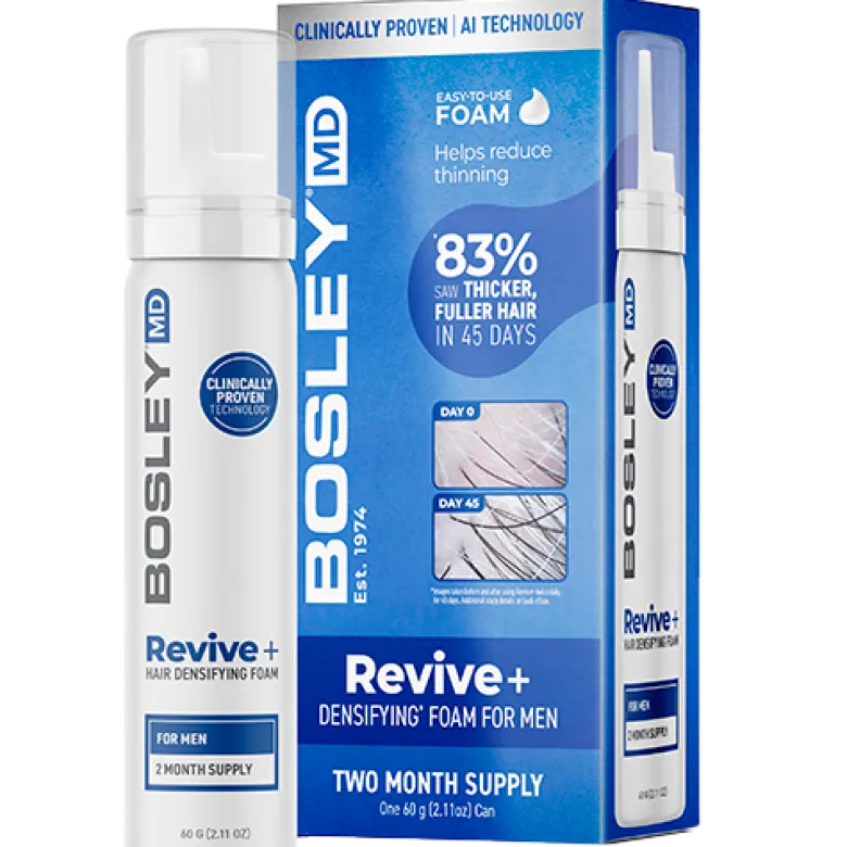 Bosley Revive+ Densifying Foam for Men (60 g)