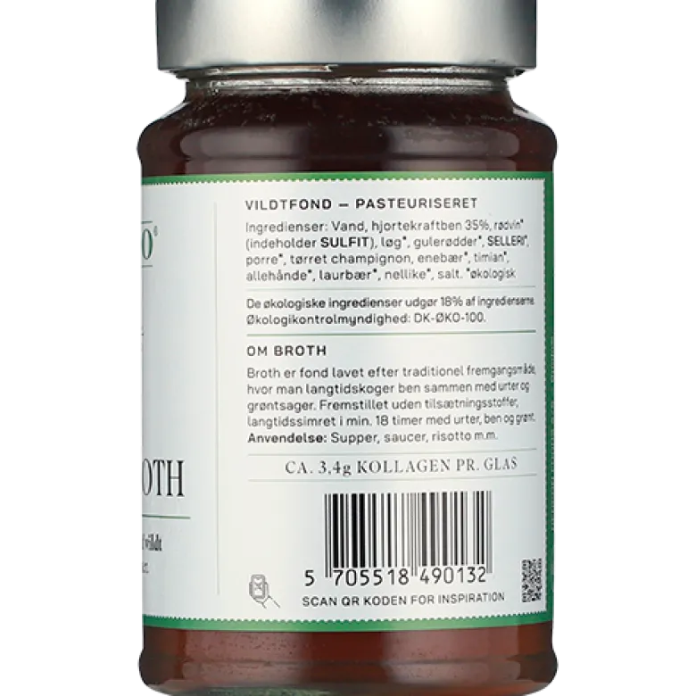 Brodo Bone Broth Vildt (390 ml)