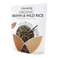 Brune vilde ris m. tamari Ø 250 g