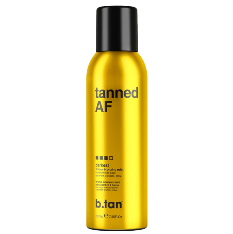 b.tan tanned AF 1 hour bronzing mist (spray) (200 ml)