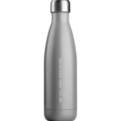 Burde Vandflaske Mat Grå (500 ml)