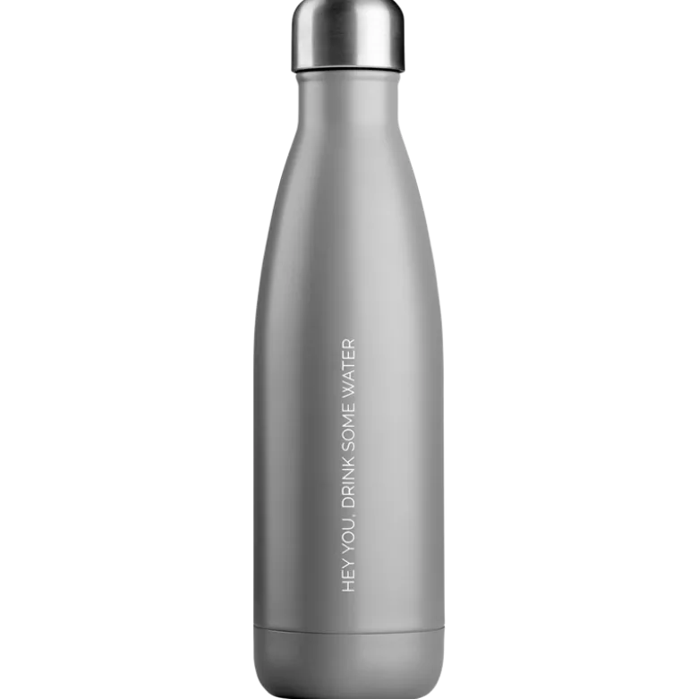 Burde Vandflaske Mat Grå (500 ml)