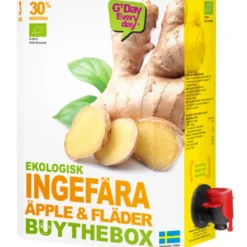BuyTheBox Ingefær, Æble & Hyldeblomst Juice Ø (3000 ml)