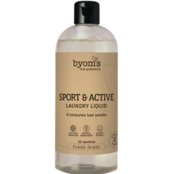 Byoms Sport & Active Probiotic Laundry Liquid - 20 vaske (400 ml)