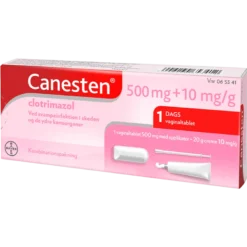 Canesten Vaginaltabletter + Creme (1 stk + 20 g)