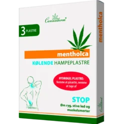 Cannaderm Mentholca Plastre Kølende (3 stk)