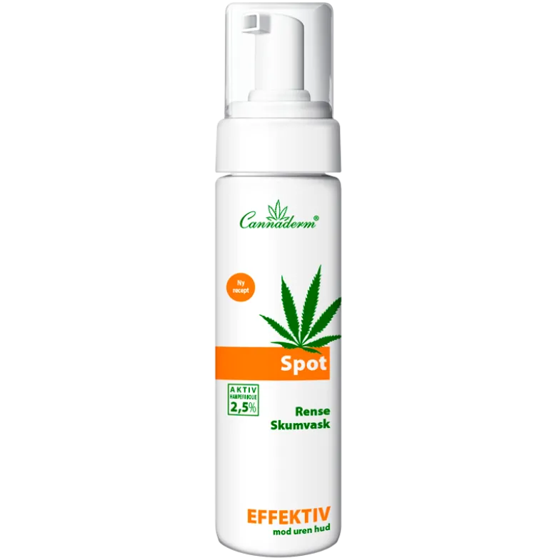 Cannaderm Spot Foam Wash (180 ml)