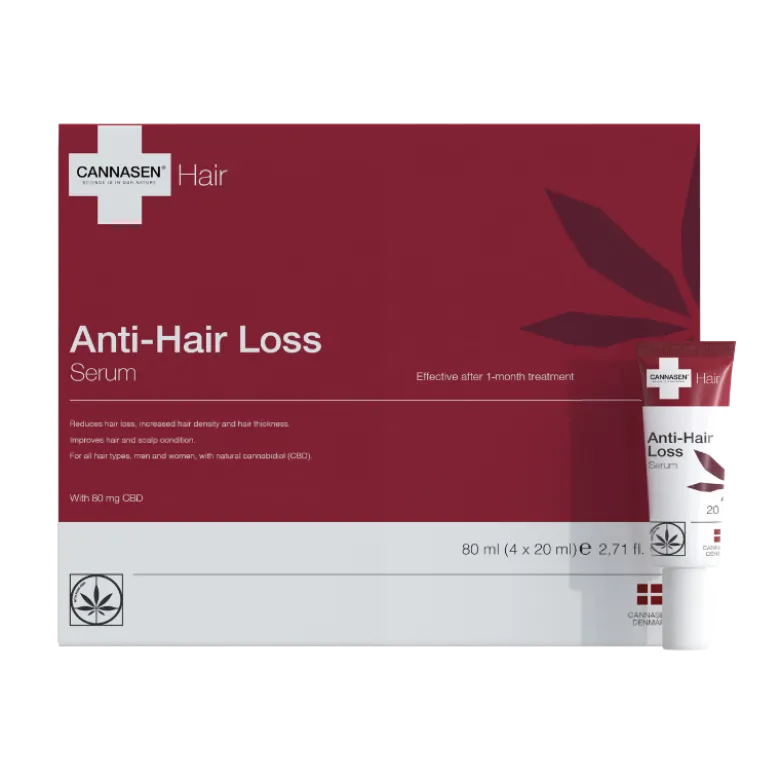 CANNASEN CBD Anti-Hair Loss Serum (4 x 20 ml)