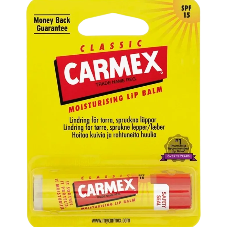 Carmex Classic Moisturising Lip Balm SPF15 (4,25 g)