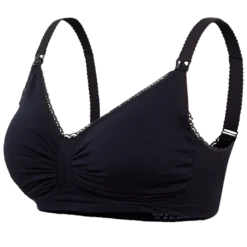 Carriwell Graviditets & Amme BH Med Carri-Gel Padded Støtte Sort - XXL (1 stk)