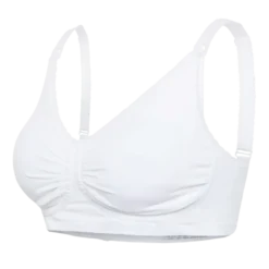 Carriwell Graviditets & Amme BH Med Carri-Gel Padded Støtte Hvid - XLarge (1 stk)