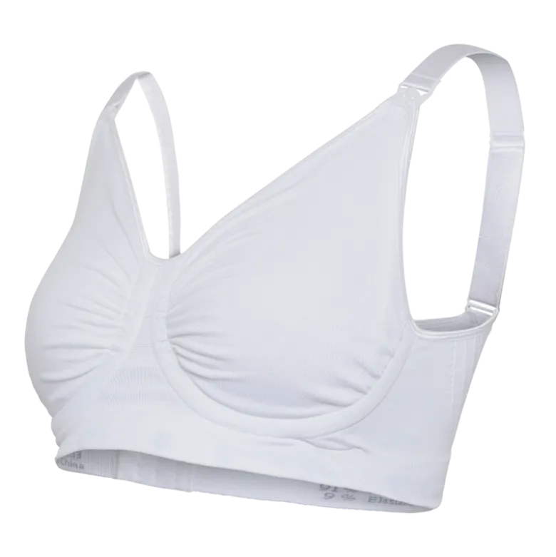 Carriwell Graviditets & Amme BH Med Carri-Gel Støtte Hvid - Medium (1 stk)