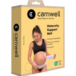 Carriwell Graviditets Støttebælte Sort - S/M (1 stk)