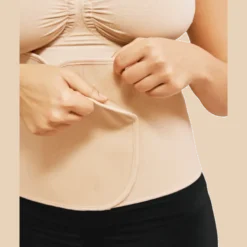 Carriwell Organic Mavebånd Belly Binder Honey - S/M (1 stk)