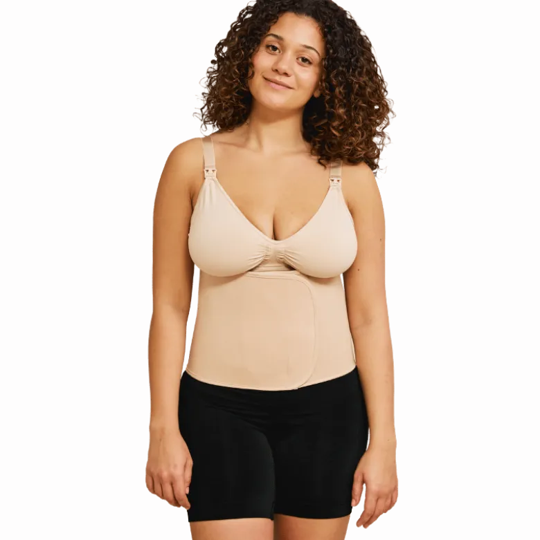 Carriwell Organic Mavebånd Belly Binder Honey - S/M (1 stk)