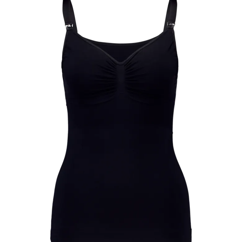 Carriwell Seamless Amme Top Med Shapewear Sort - Medium (1 stk)