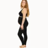Carriwell Seamless Graviditets Leggings Med Støtte Sort - Small (1 stk)
