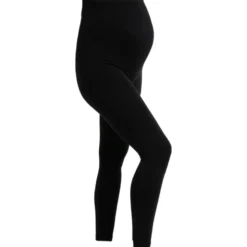 Carriwell Seamless Graviditets Leggings Med Støtte Sort - Small (1 stk)