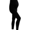 Carriwell Seamless Graviditets Leggings Med Støtte Sort - Large (1 stk)