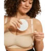 Carriwell Silk Breast Pads White (6 stk)